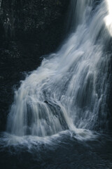 Fototapeta premium waterfall on the rocks