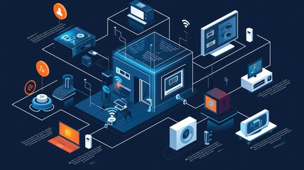 security features in a home IoT system