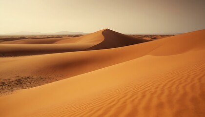 Fototapeta na wymiar Golden desert sands gradient from ochre to sienna