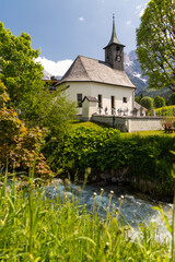 Fototapeta premium Pfarrkirche Hinterthal, Österreich