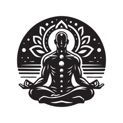 Meditation Illustration