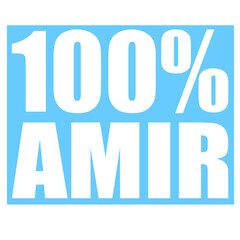Amir name 100 percent png