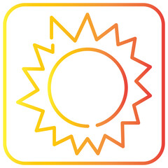 sun gradien icon 2