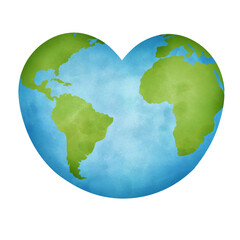 Love earth day,environment concept