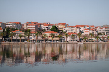 panorama of the town of porto country