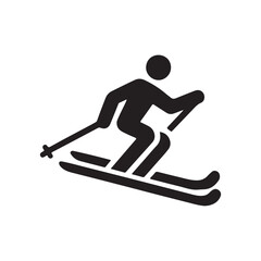 Skiing Icon