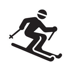 Skiing Icon