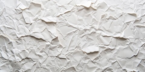 Close Up of Peeling White Wall