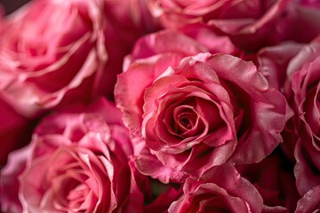 Fototapeta premium Pink Background fabric in pink in the style of extruded design