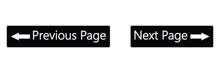 Next , Previous page button  , website or App UI pages changer.	