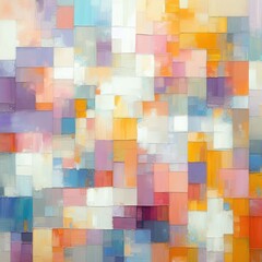 Calm Energy The Dance of Pastels and Vibrants