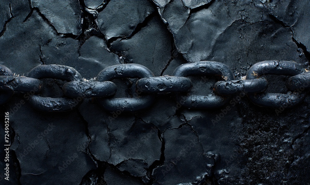 Poster abstract background with the image of chain links.