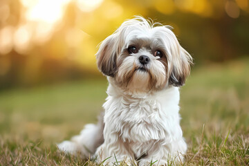 Shih Tzu - originally from China, bred as lap dogs for Chinese royalty. Known for their long, silky hair and affectionate personalities