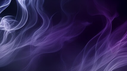 Mesmerizing smoke dances against a captivating purple background.