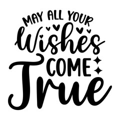 Birthday typography design on plain white transparent isolated background for card, shirt, hoodie, sweatshirt, apparel, tag, mug, icon, poster or badge