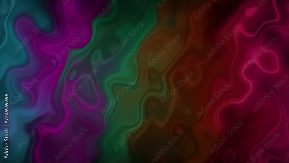 Poster abstract colorful design colorful swirl texture background marbling video.