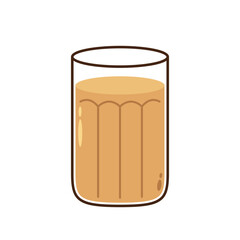 Indian hot drink vector. Indian chai icon. Chai is Indian drink. Kerala tea shop illustration vector eps. Indian Kerala roadside. Kerala tea shop line drawing. Kerala Old.