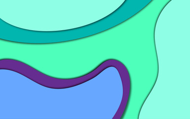 Background in paper style. Abstract colored background.