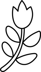 Spring, cute, children and flowers easter bunny hand painted illustration