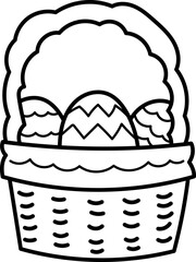 Spring, cute, children and flowers easter bunny hand painted illustration