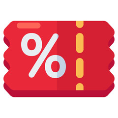 Premium download icon of discount coupon 
