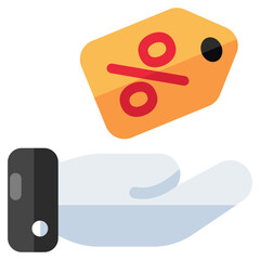 Premium download icon of discount coupon 