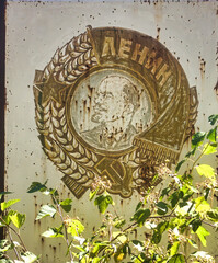 The spooky City of Pripyat (Ukrain) famous for the Chernobyl disaster, in its exclusion zone, still radioactive, and dangerous.