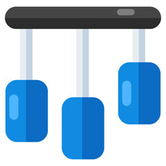 A modern design icon of ceiling lamp