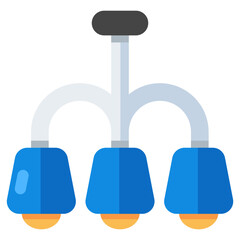 A modern design icon of ceiling lamp