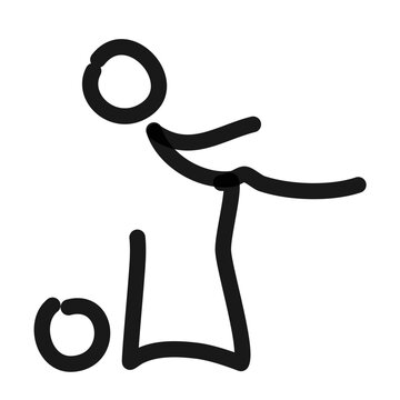 airplane lift pose, stick figure couple