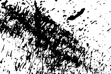 Rustic grunge vector texture with grain and stains. Abstract noise background. Weathered surface. Dirty and damaged. Detailed rough backdrop. Vector graphic illustration with transparent white. EPS10.