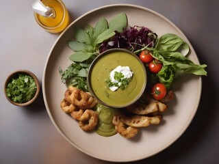 Locally Grown, Globally Inspired. A Sustainable Menu for Eco-Conscious Dining