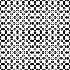 Black seamless abstract pattern. Overlay for background and backdrop. Ornamental design. PNG graphic illustration with transparent background.