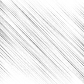 Black and white striped abstract background overlay. Motion effect. PNG graphic illustration with transparent background.