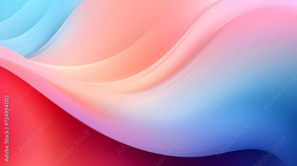 Aufkleber soft colorful background for modern design and digital product presentation ux. generative ai