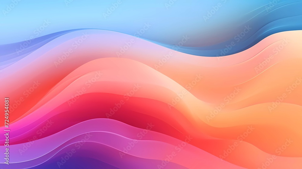 Poster soft colorful background for modern design and digital product presentation ux. generative ai