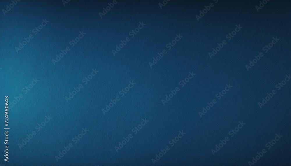 Poster deep ocean blue , template empty space color gradient rough abstract background , grainy noise grung