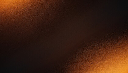 orange brown black , color gradient rough abstract background shine bright light and glow template empty space , grainy noise grungy texture on transparent background cutout