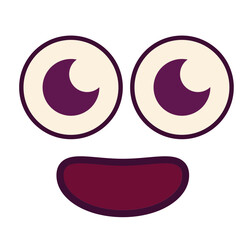 Illustration of a face of a person