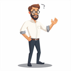 Male teacher presenting and teaching 33