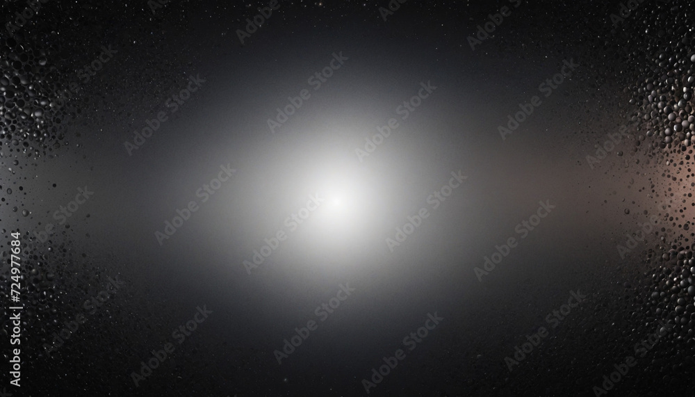 Poster abstract black and grey circle gradient background with bright light and empty space, grungy texture