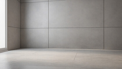 Realistic mockup for showcasing products on concrete surfaces