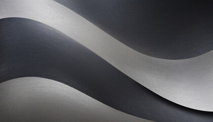 Monochrome wave pattern with gradient texture and glittering highlights on transparent backdrop