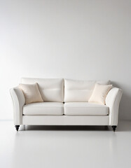 Fototapeta premium White background sofa from various angles
