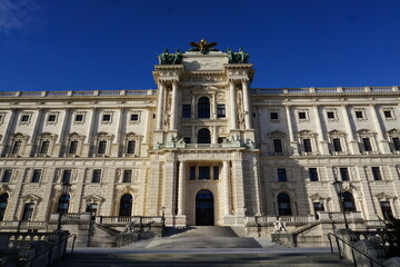 Fototapeta na wymiar Hofburg, Wien, Österreich, Sehenswürdigkeit