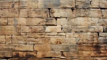 High res image of antique hand hewn stone wall for diverse design projects and compositions