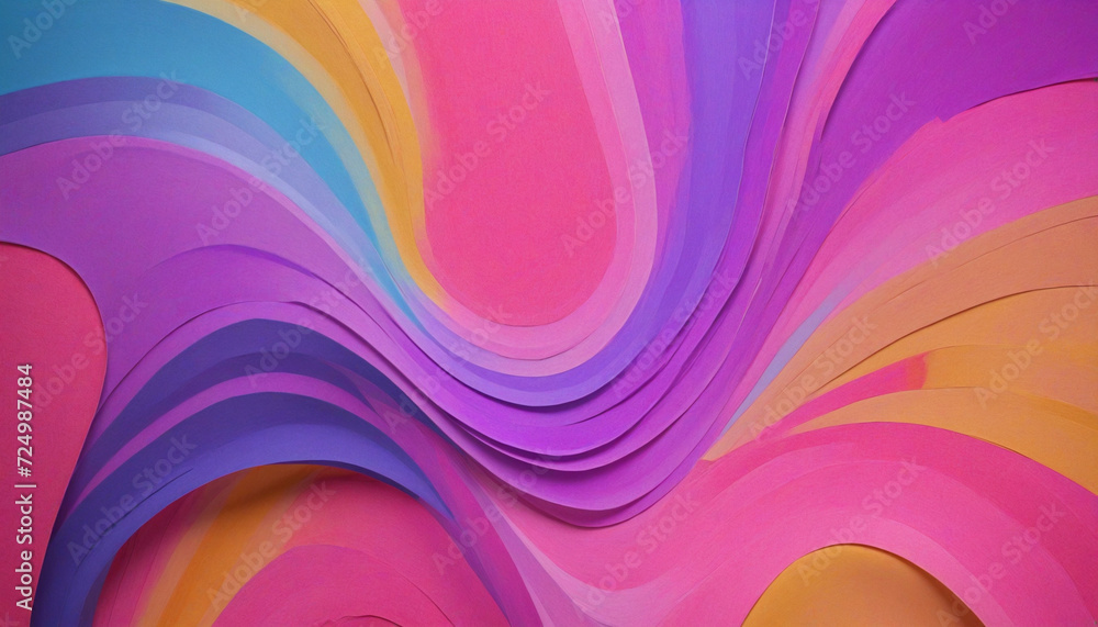 Aufkleber vibrant colorful abstract background with gradient texture