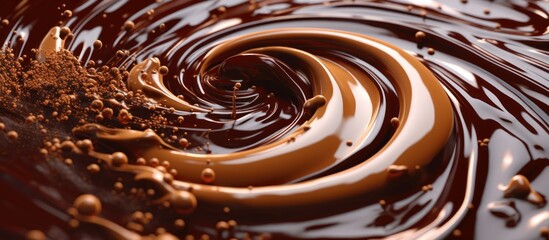 delicious Melted chocolate