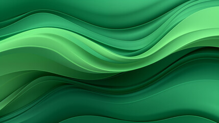 panoramic abstract organic green fine lines as wallpaper background
