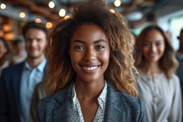 Portrait of a successful business team